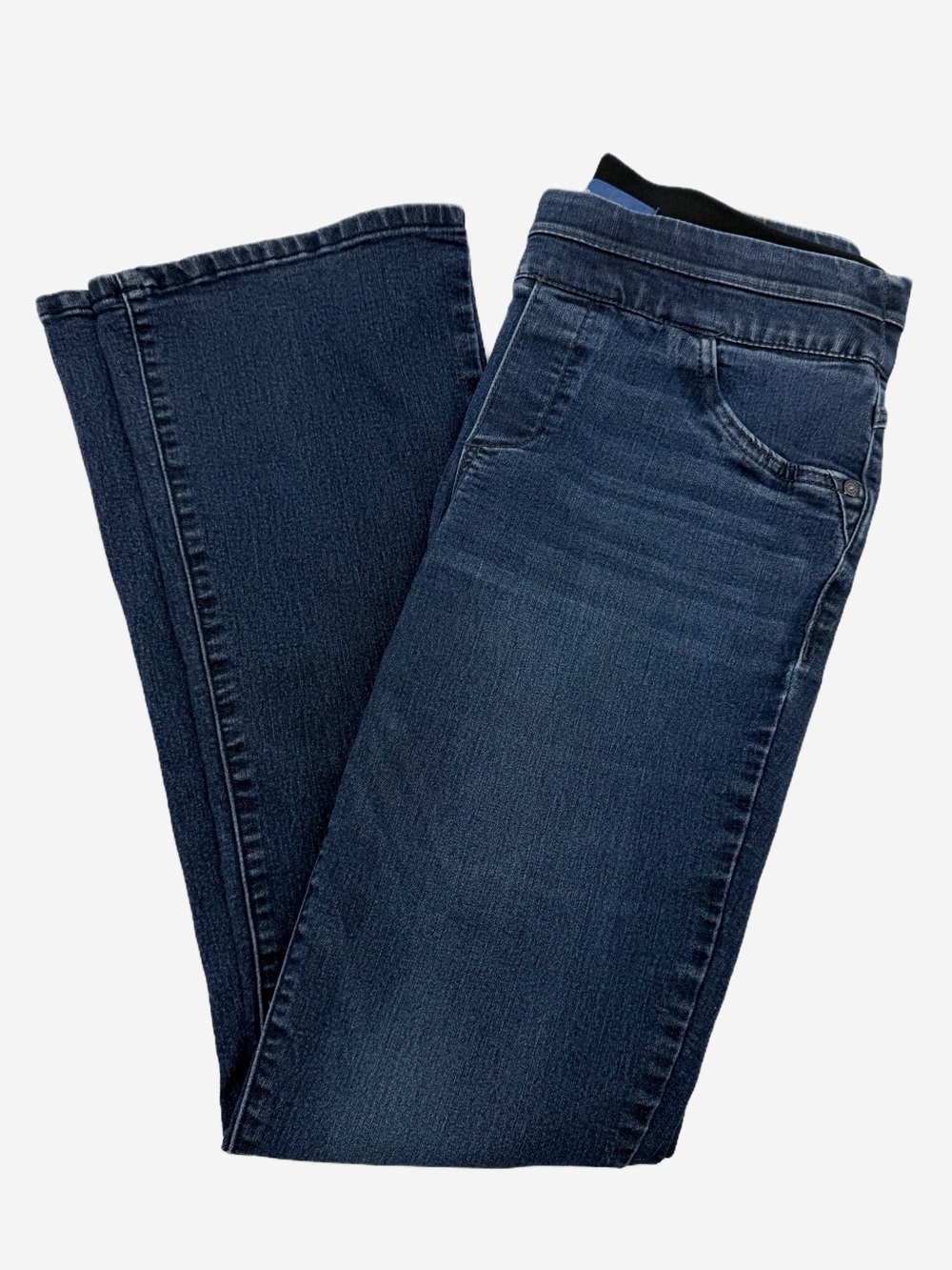 Democracy "Ab"solution Pull-On Itty Bitty Bootcut Jeans Women’s Size 6